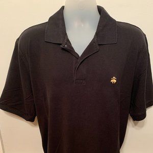 Black Brooks Brothers Classic Polo